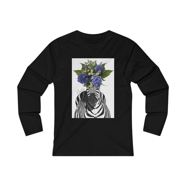 Women's Fitted Long Sleeve Tee - Paola V Cesano