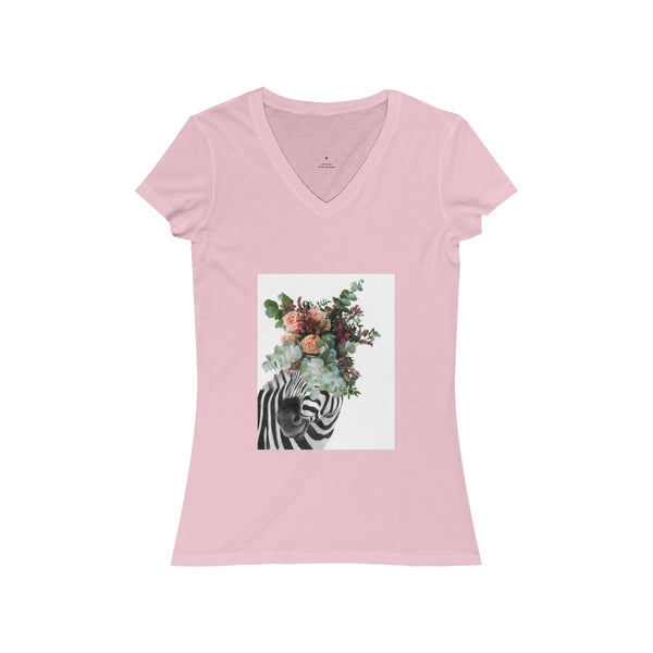 Women's Jersey Short Sleeve V-Neck Tee - Paola V Cesano