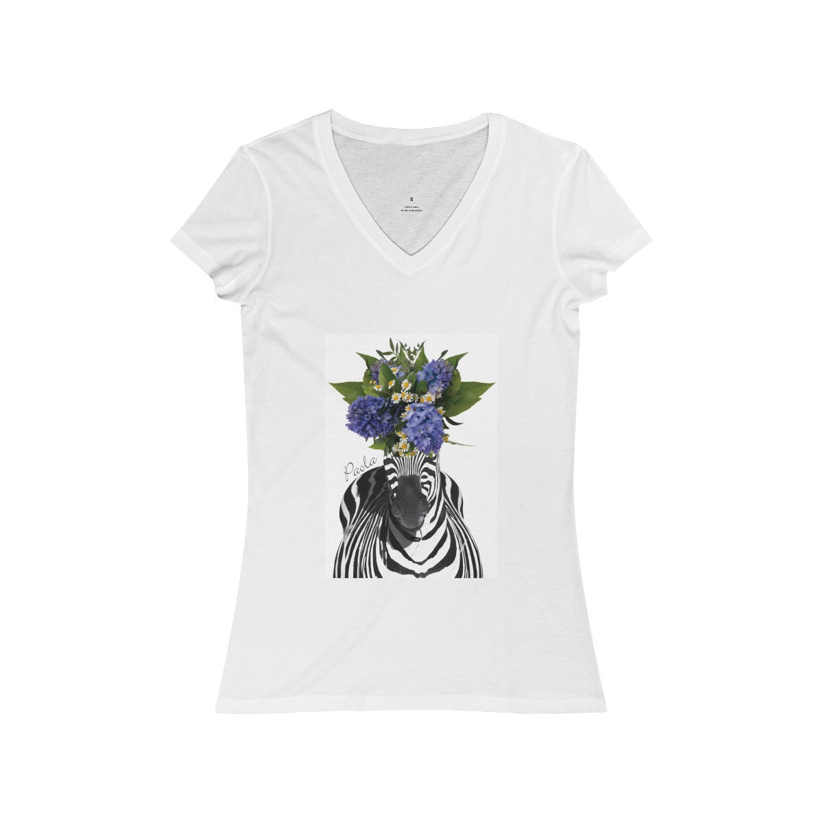 Women's Jersey Short Sleeve V-Neck Tee - Paola V Cesano
