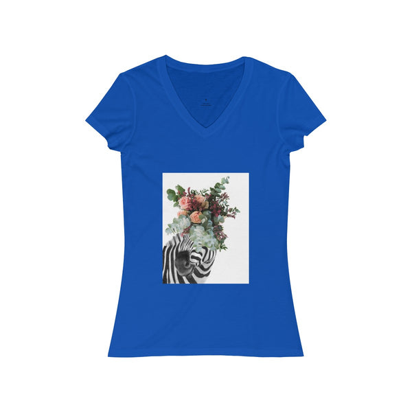 Women's Jersey Short Sleeve V-Neck Tee - Paola V Cesano