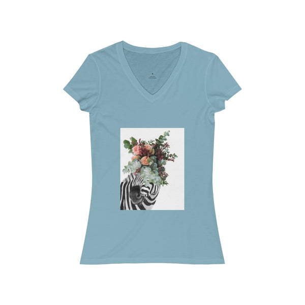 Women's Jersey Short Sleeve V-Neck Tee - Paola V Cesano