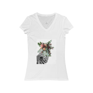 Women's Jersey Short Sleeve V-Neck Tee - Paola V Cesano