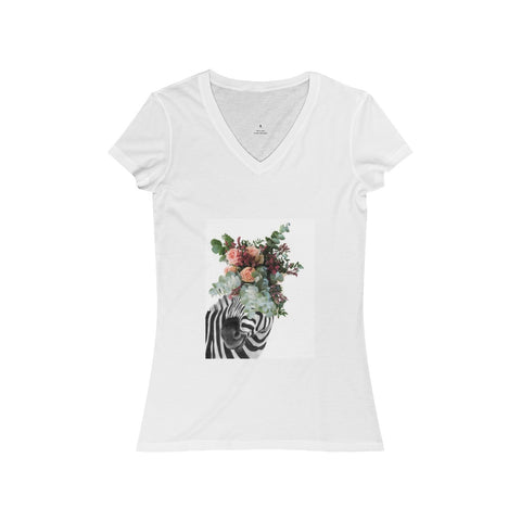 Women's Jersey Short Sleeve V-Neck Tee - Paola V Cesano