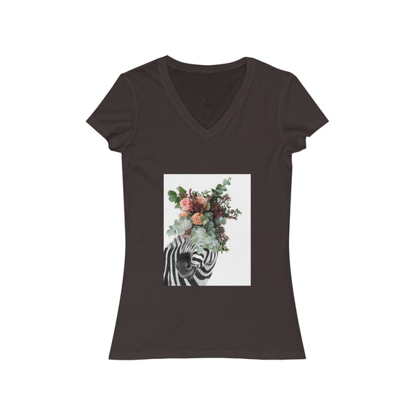 Women's Jersey Short Sleeve V-Neck Tee - Paola V Cesano