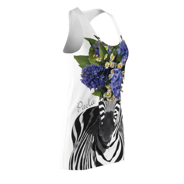 Women's Cut & Sew Racerback Dress - Paola V Cesano