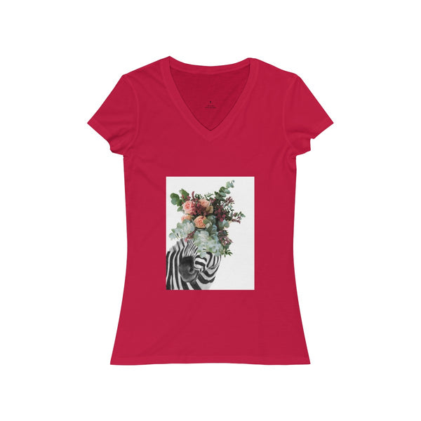 Women's Jersey Short Sleeve V-Neck Tee - Paola V Cesano