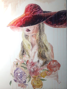 Lady with Hat - Paola V Cesano