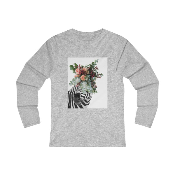 Women's Fitted Long Sleeve Tee - Paola V Cesano