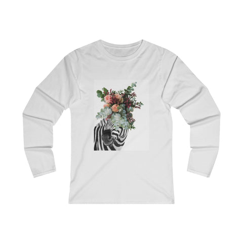 Women's Fitted Long Sleeve Tee - Paola V Cesano