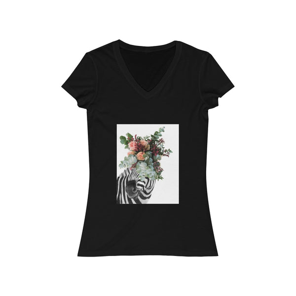 Women's Jersey Short Sleeve V-Neck Tee - Paola V Cesano